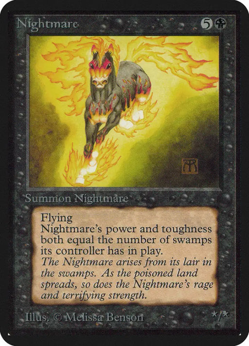 Nightmare [Alpha Edition] - MTG Single