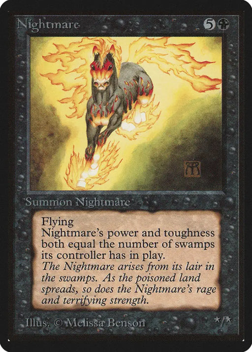 Nightmare [Beta Edition] - MTG Single