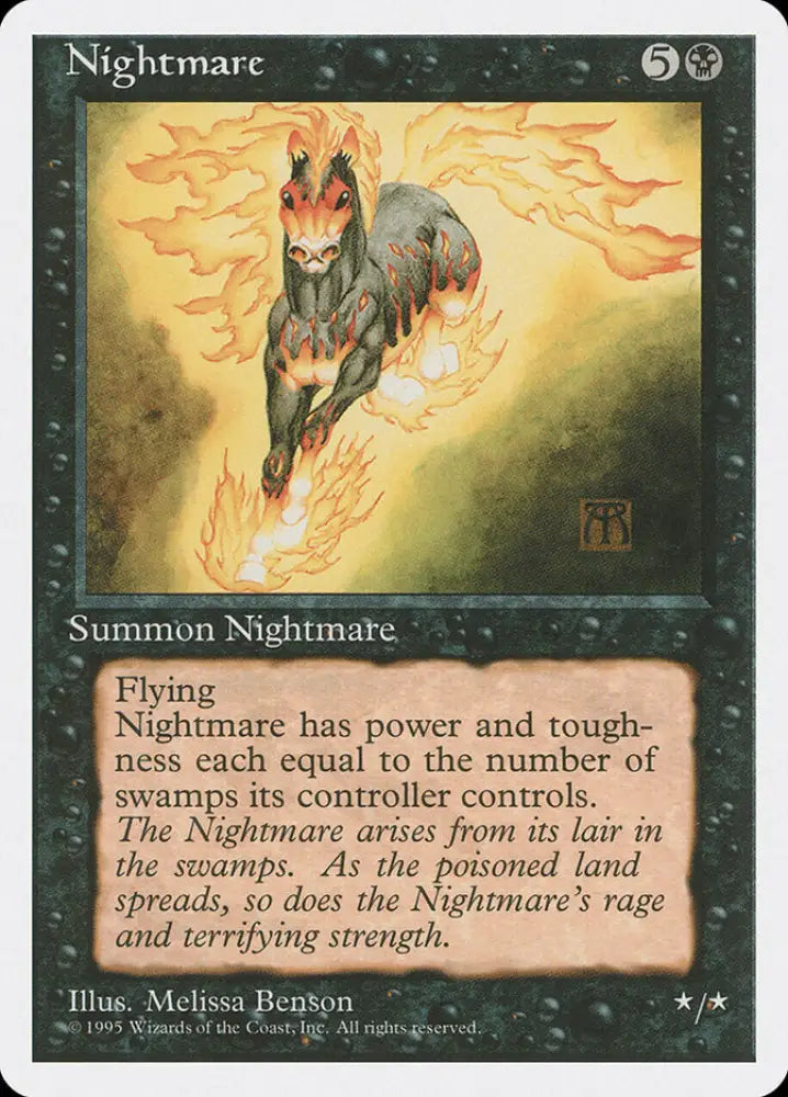 Nightmare [Fourth Edition] - MTG Single