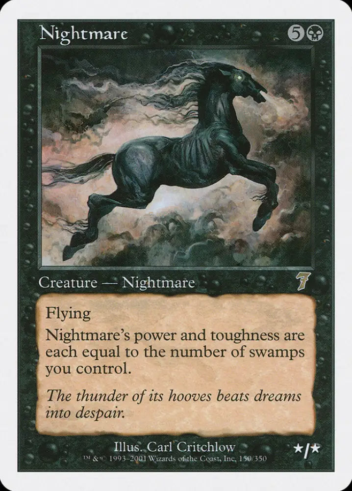 Nightmare [Seventh Edition] - MTG Single