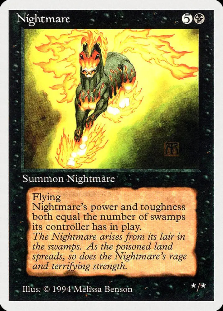 Nightmare [Summer Magic / Edgar] - MTG Single