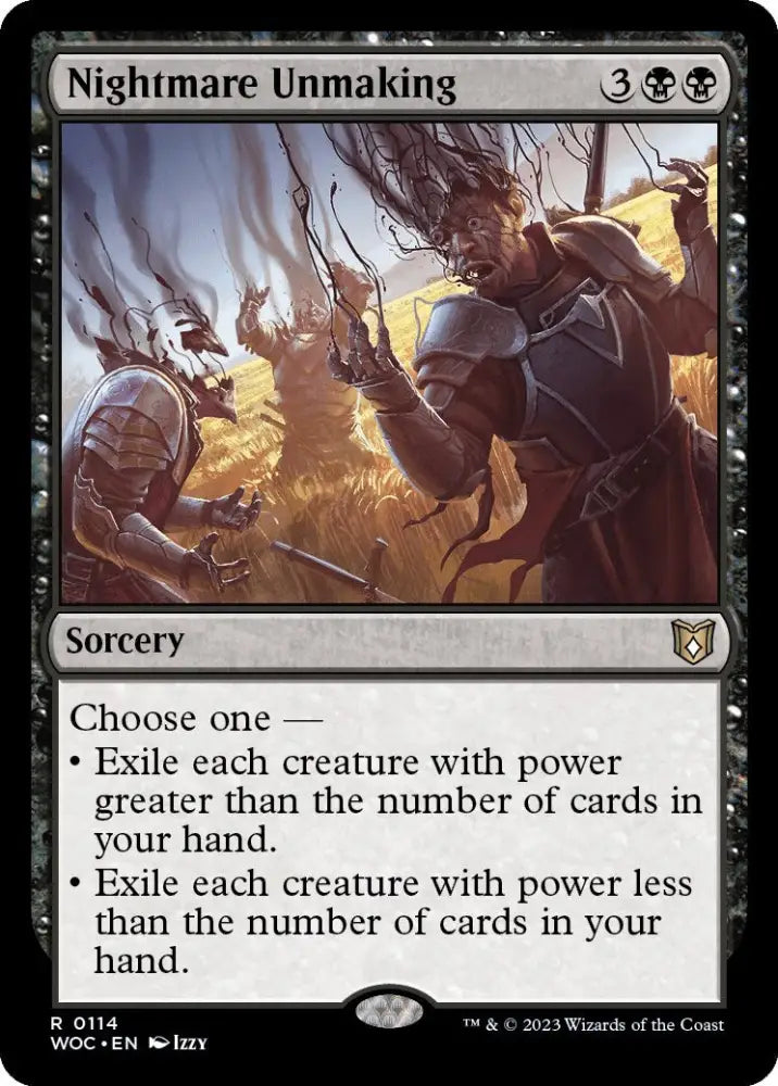 Nightmare Unmaking [Wilds of Eldraine Commander] - MTG Single