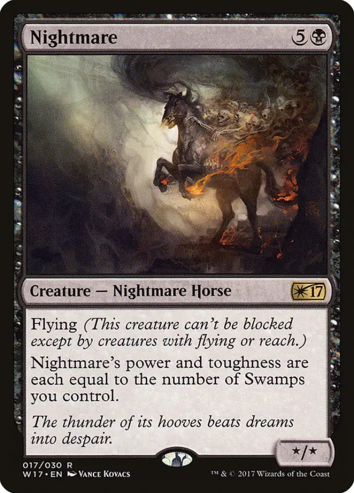 Nightmare [Welcome Deck 2017] - MTG Single
