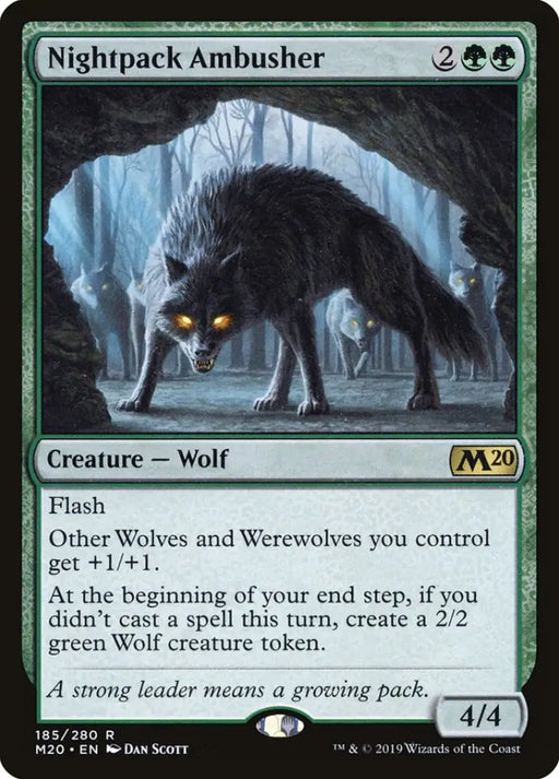 Nightpack Ambusher [Core Set 2020] - MTG Single