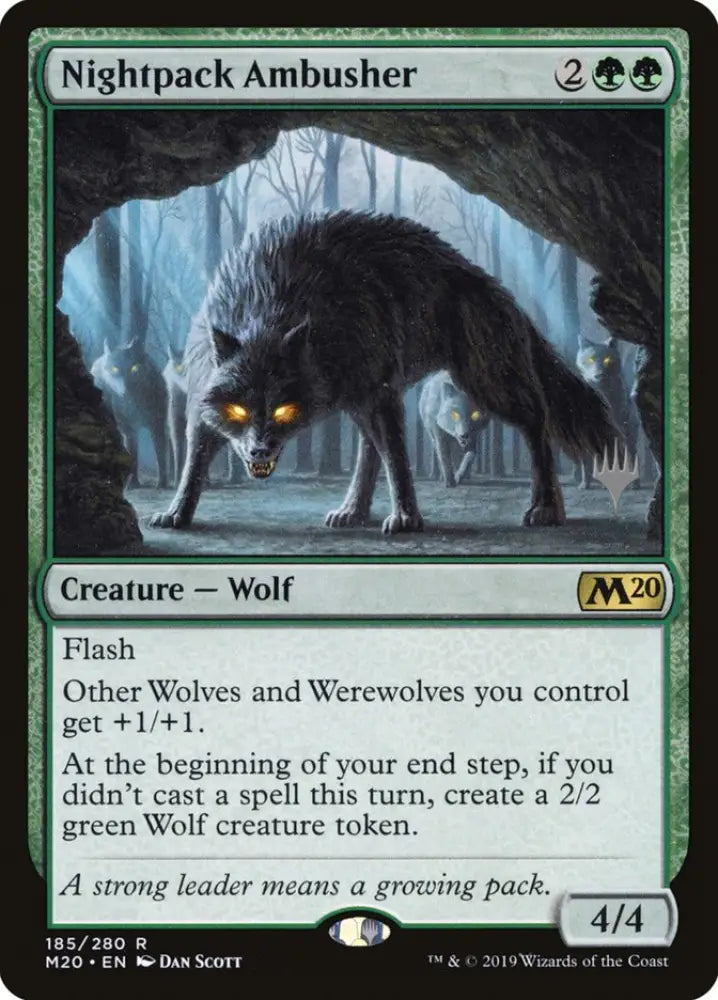 Nightpack Ambusher (Promo Pack) [Core Set 2020 Promos] - MTG Single