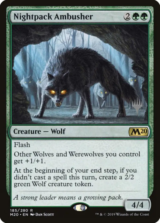Nightpack Ambusher (Promo Pack) [Core Set 2020 Promos] - MTG Single