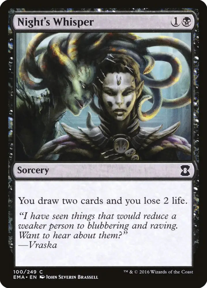 Night’s Whisper [Eternal Masters] - MTG Single