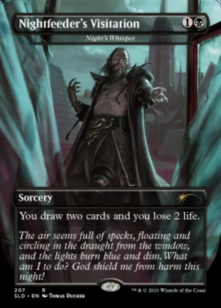 Night’s Whisper - Nightfeeder’s Visitation [Secret Lair Drop Series] - MTG Single