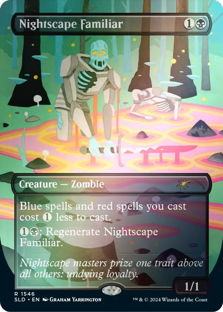 Nightscape Familiar (Rainbow Foil) [Secret Lair Drop Series] - MTG Single