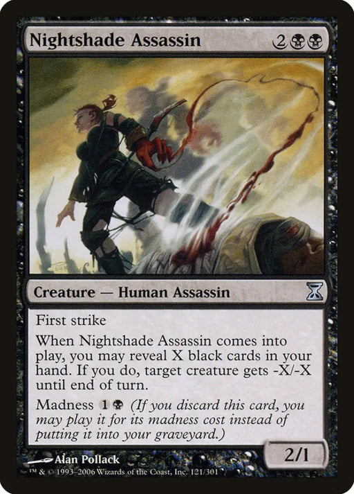 Nightshade Assassin [Time Spiral] - MTG Single