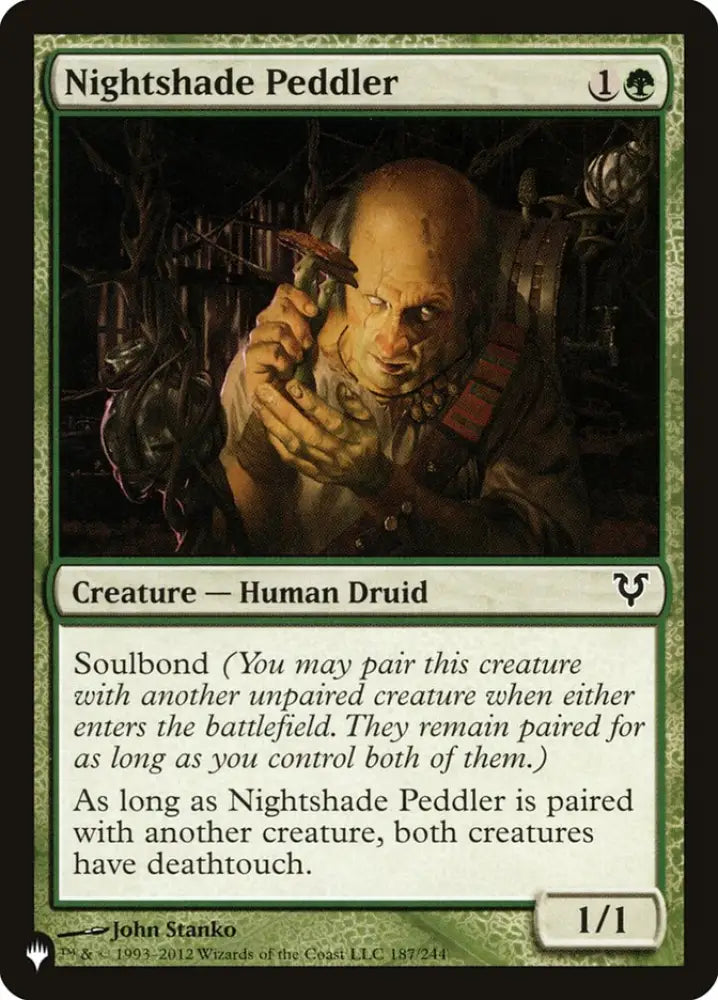 Nightshade Peddler [The List] - MTG Single