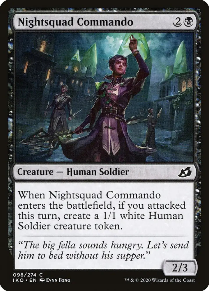 Nightsquad Commando [Ikoria: Lair of Behemoths] - MTG Single