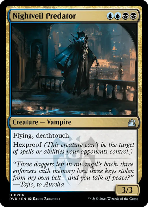 Nightveil Predator [Ravnica Remastered] - MTG Single
