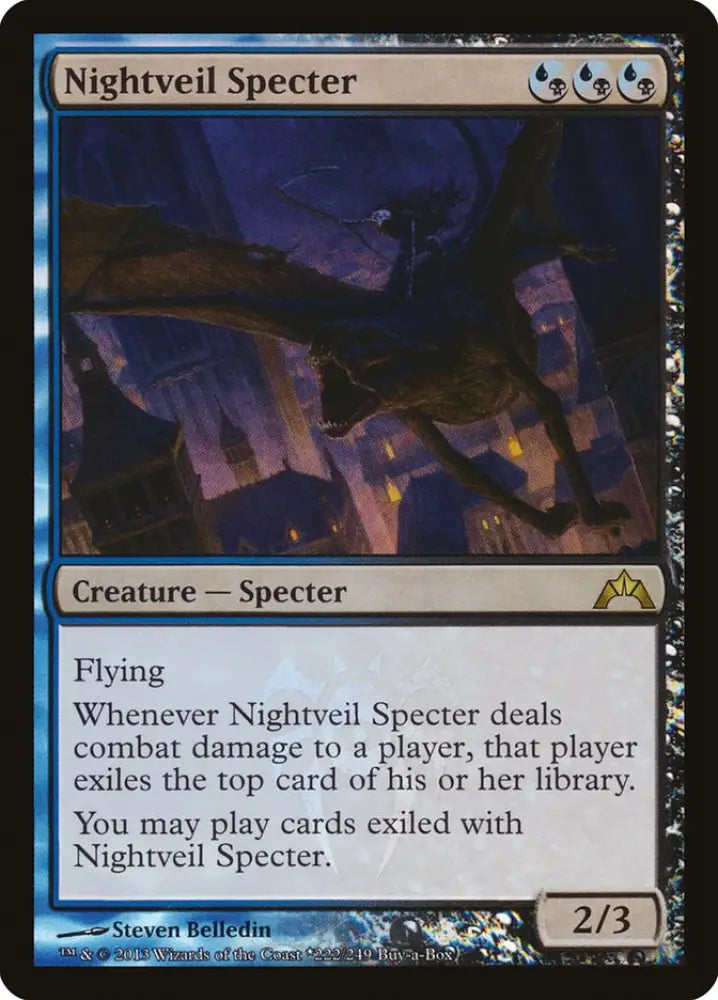 Nightveil Specter (Buy-A-Box) [Gatecrash Promos] - MTG Single