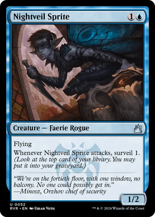 Nightveil Sprite [Ravnica Remastered] - MTG Single