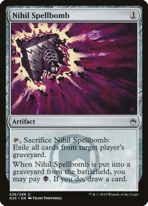 Nihil Spellbomb [Masters 25] - MTG Single