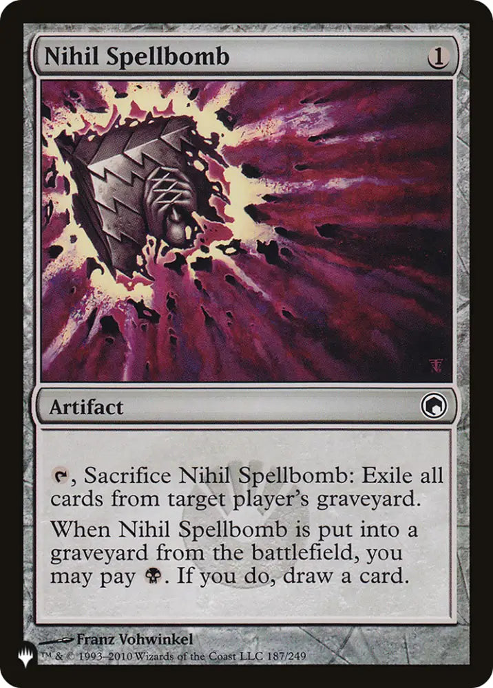 Nihil Spellbomb [The List] - MTG Single