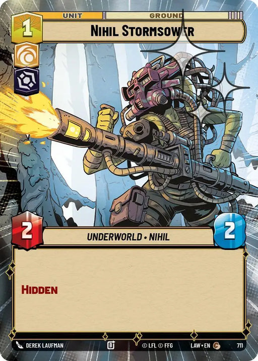 Nihil Stormsower (Hyperspace Foil) (711) [A Lawless Time]