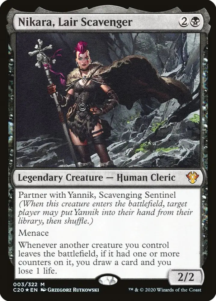Nikara Lair Scavenger [Commander 2020] - MTG Single
