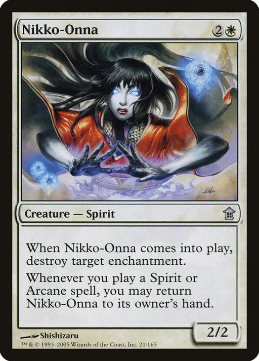 Nikko-Onna [Saviors of Kamigawa] - MTG Single