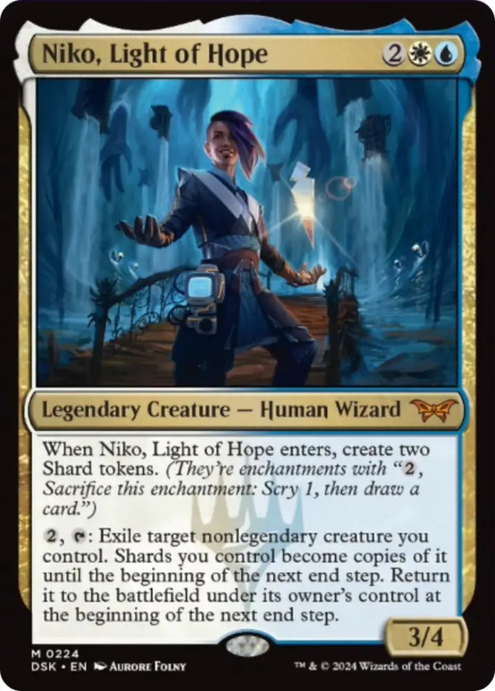 Niko Light of Hope [Duskmourn: House of Horror] - MTG Single