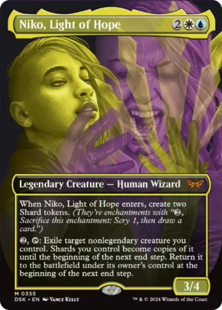 Niko Light of Hope (Showcase) [Duskmourn: House of Horror] - MTG Single