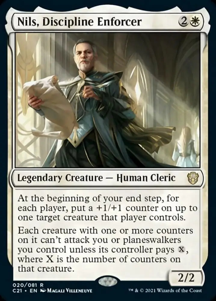 Nils Discipline Enforcer [Commander 2021] - MTG Single