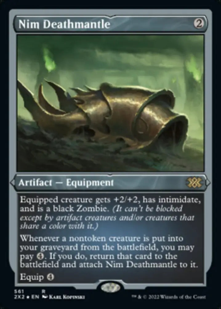 Nim Deathmantle (Foil Etched) [Double Masters 2022] - MTG Single