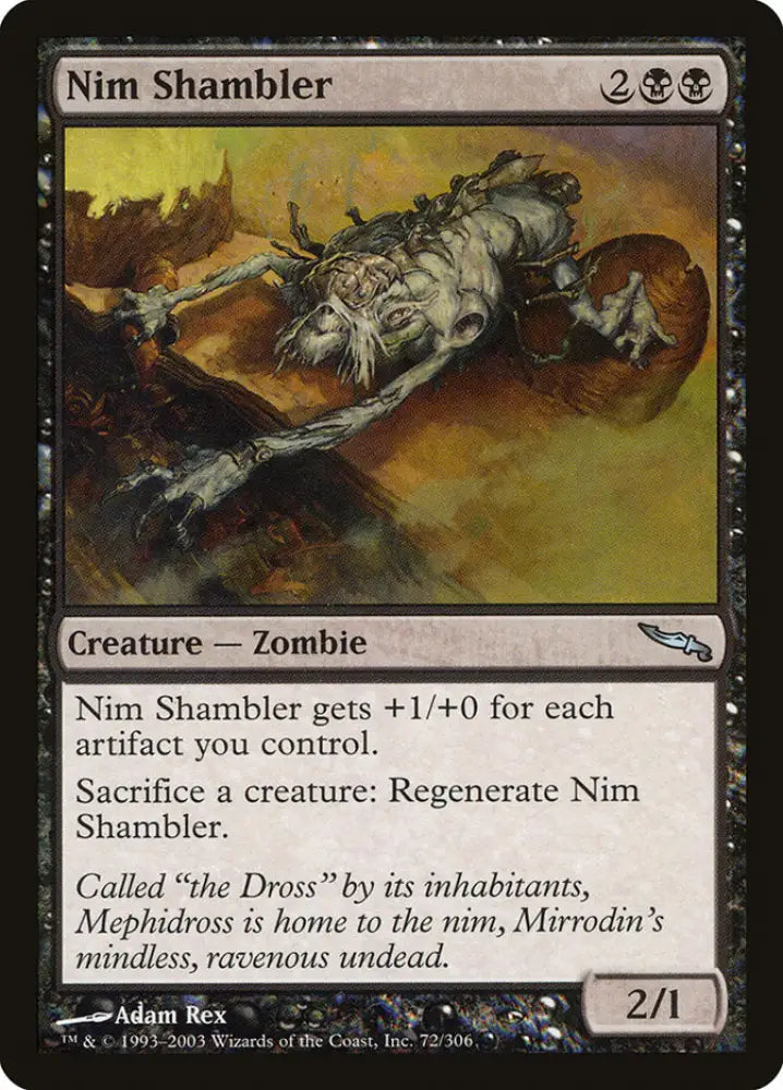 Nim Shambler [Mirrodin] - MTG Single