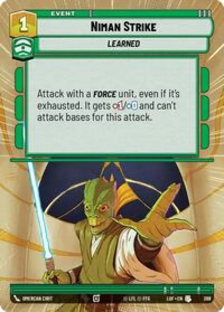 Niman Strike (Hyperspace) (388) [Legends of the Force]