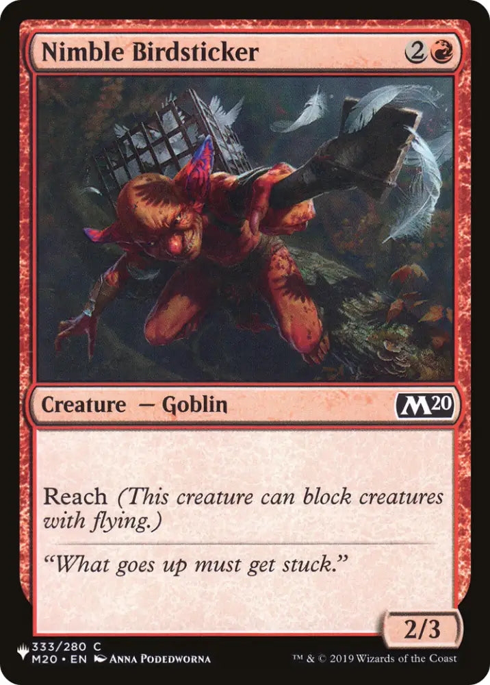 Nimble Birdsticker [The List] - MTG Single