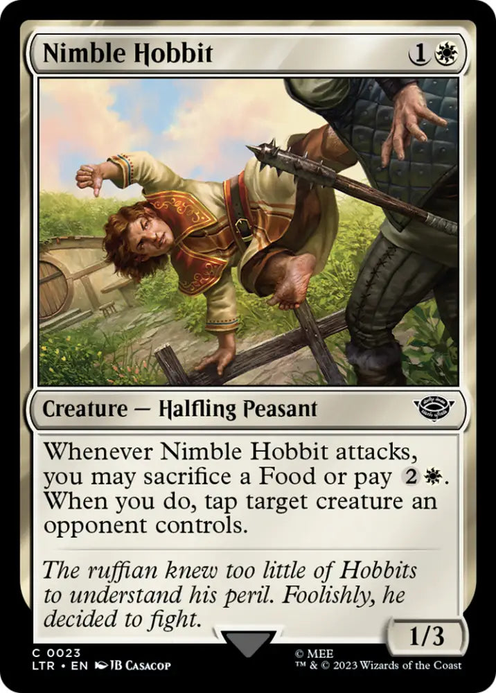 Nimble Hobbit [The Lord of the Rings: Tales of Middle-Earth] - MTG Single
