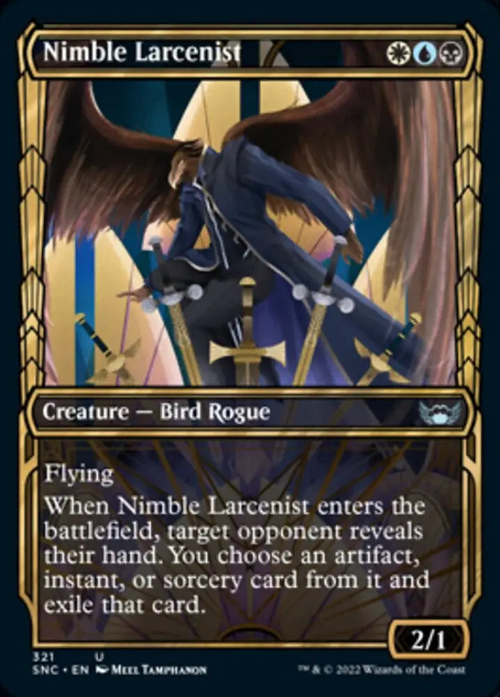 Nimble Larcenist (Showcase Golden Age) [Streets of New Capenna] - MTG Single