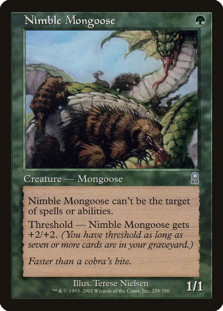 Nimble Mongoose [Odyssey] - MTG Single