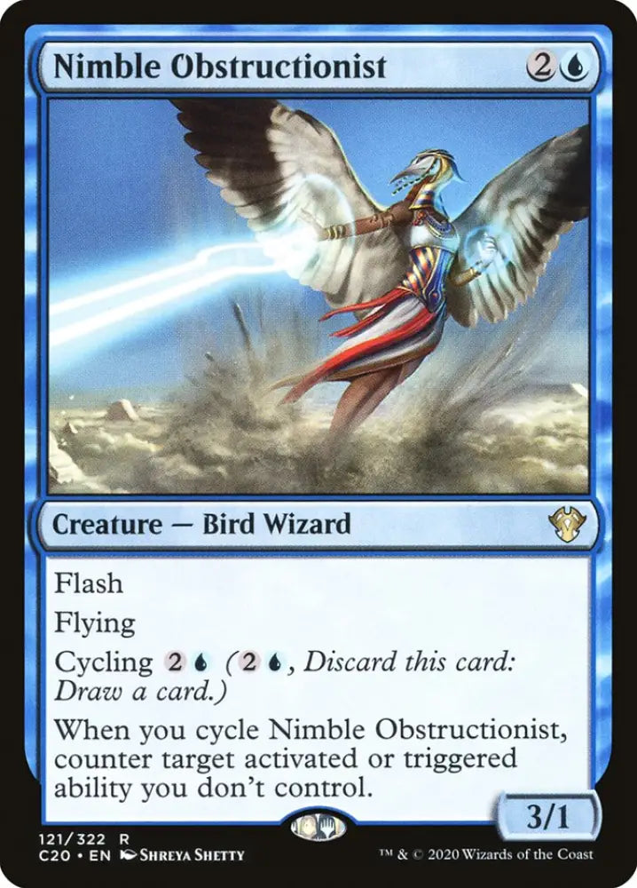 Nimble Obstructionist [Commander 2020] - MTG Single