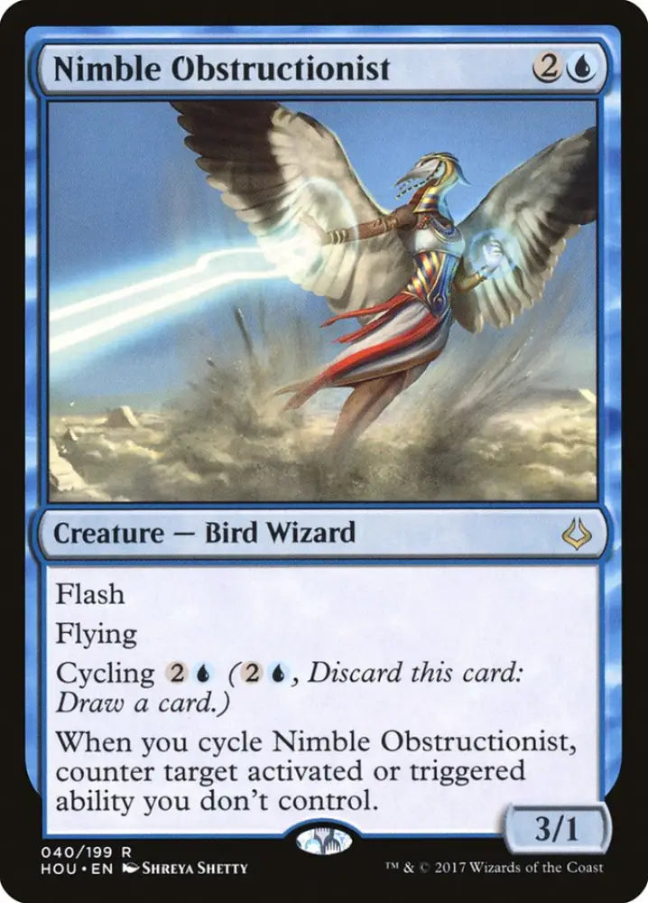 Nimble Obstructionist [Hour of Devastation] - MTG Single