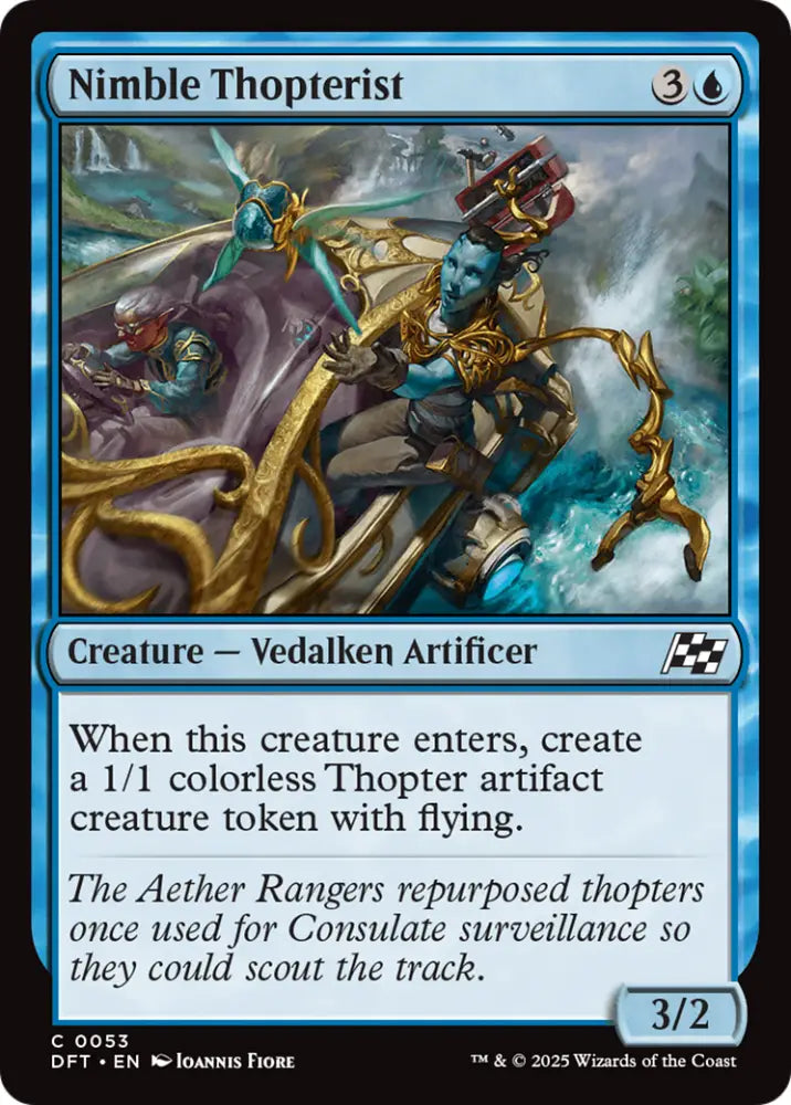 Nimble Thopterist [Aetherdrift] - MTG Single