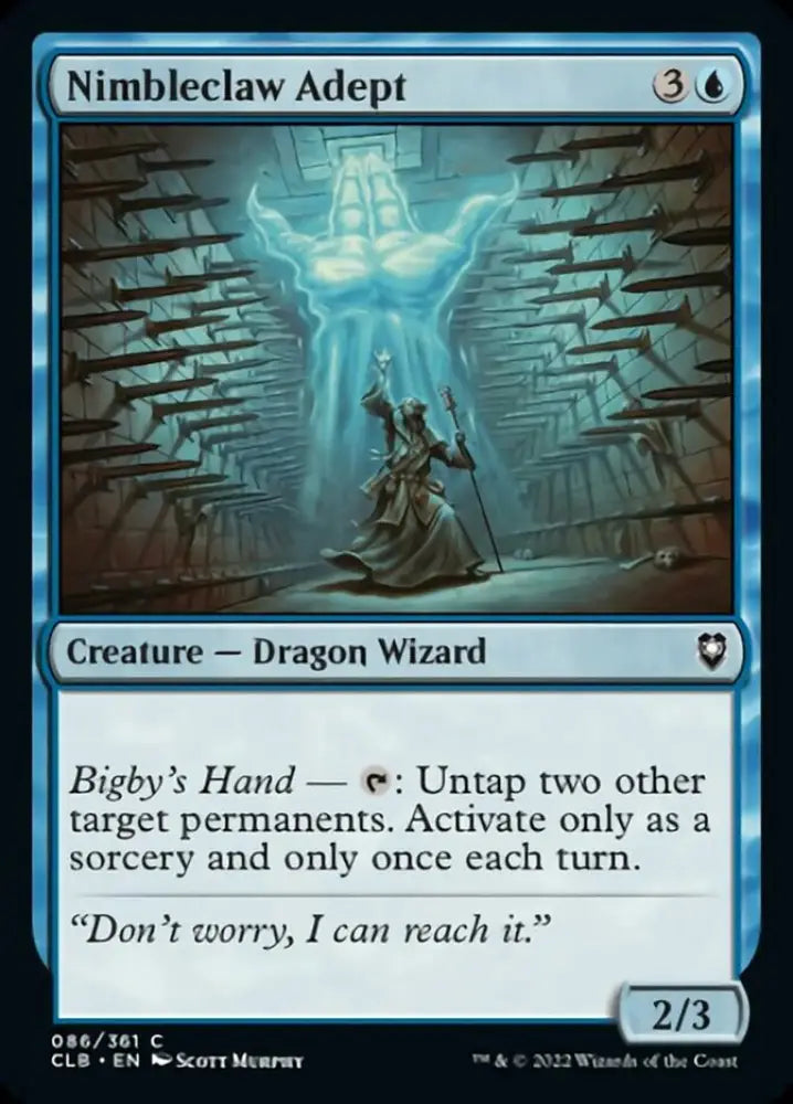 Nimbleclaw Adept [Commander Legends: Battle for Baldur’s Gate] - MTG Single