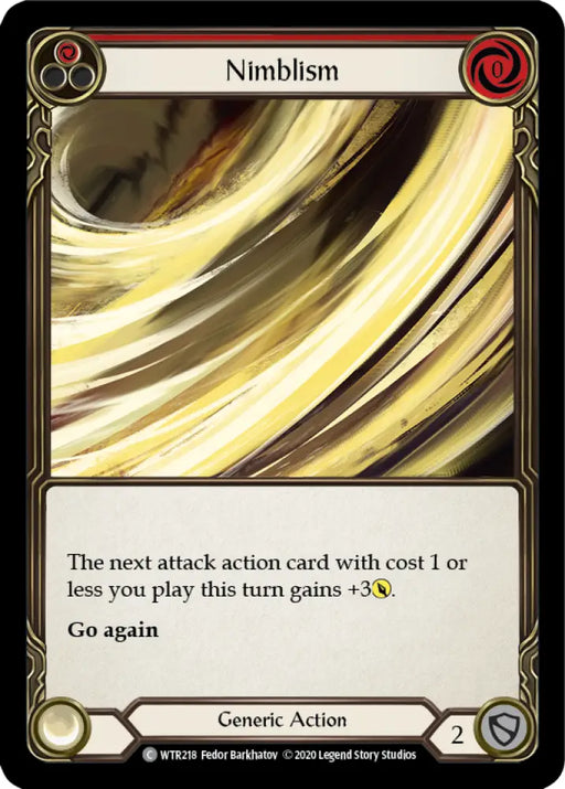 Nimblism (Red) [Welcome to Rathe Unlimited] Unlimited Rainbow Foil - Flesh And Blood Single