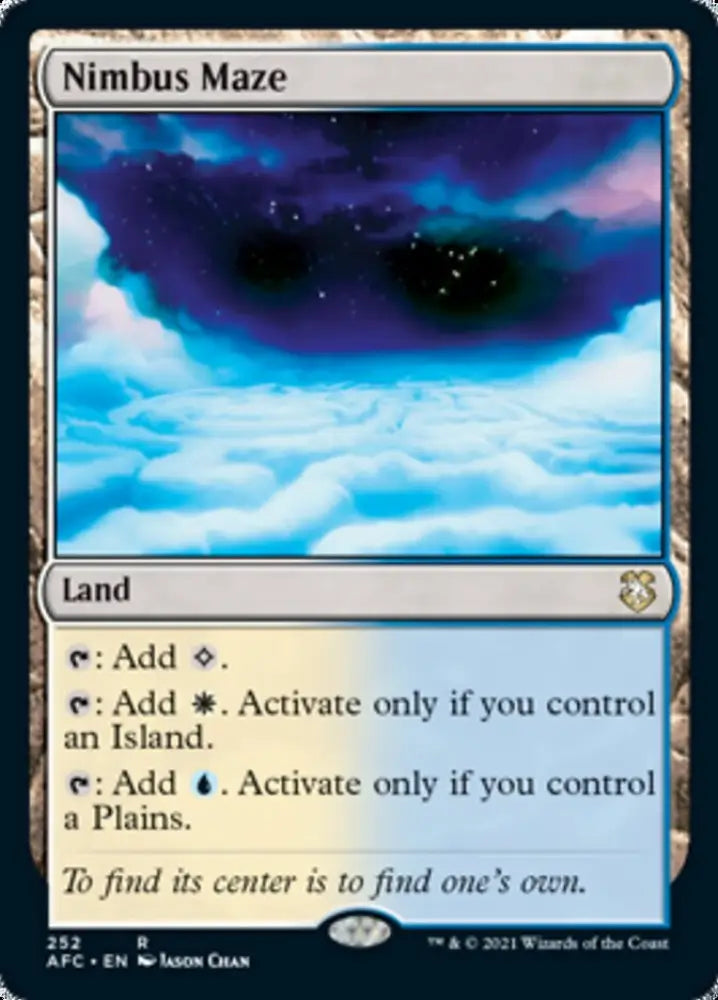 Nimbus Maze [Dungeons & Dragons: Adventures in the Forgotten Realms Commander] - MTG Single