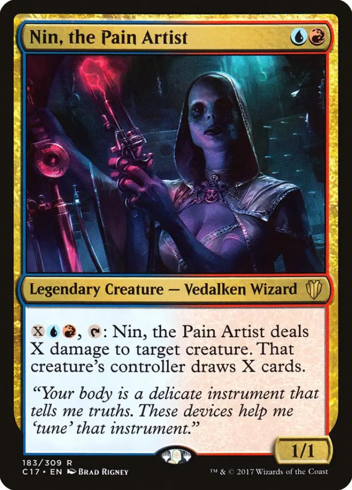 Nin the Pain Artist [Commander 2017] - MTG Single