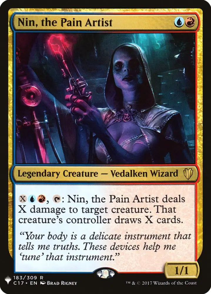 Nin the Pain Artist [The List] - MTG Single