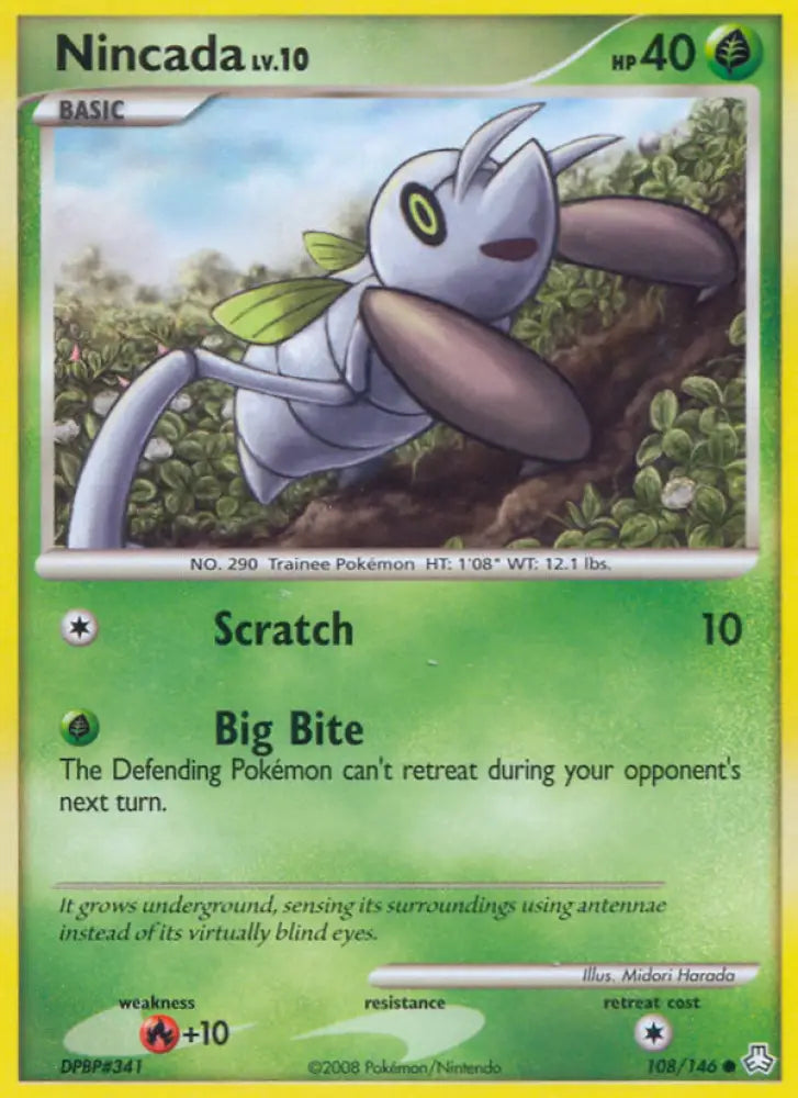 Nincada (108/146) [Diamond & Pearl: Legends Awakened] - Pokemon Single
