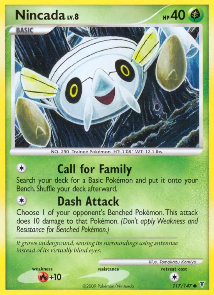 Nincada (117/147) [Platinum: Supreme Victors] - Pokemon Single
