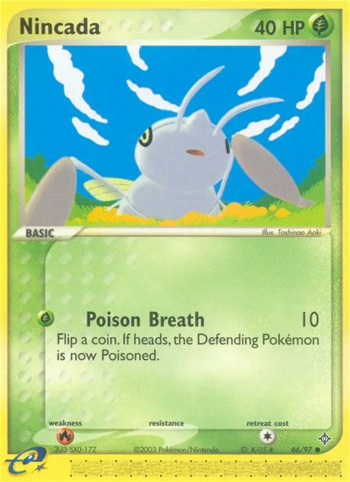 Nincada (66/97) [EX: Dragon] - Pokemon Single