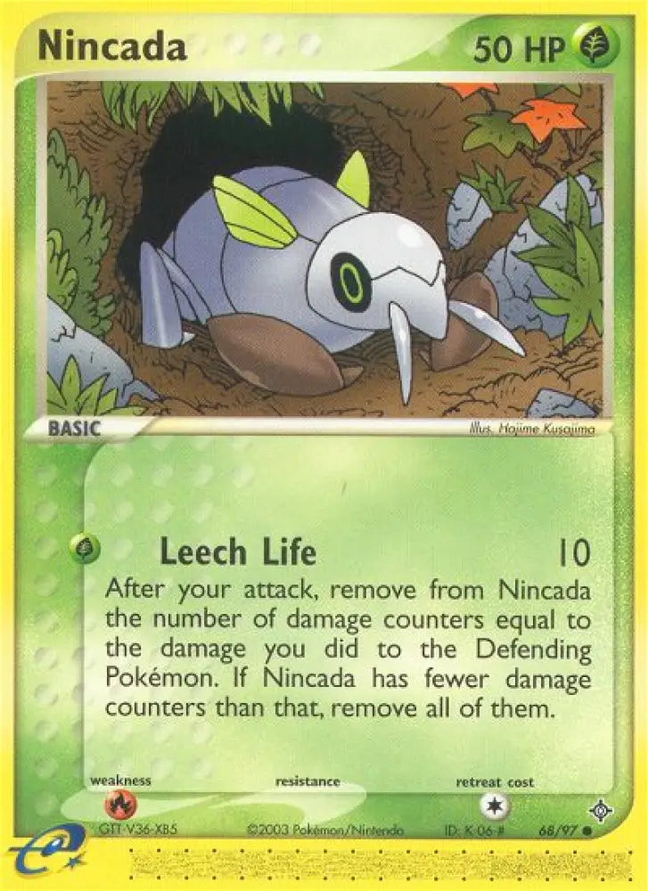 Nincada (68/97) [EX: Dragon] - Pokemon Single