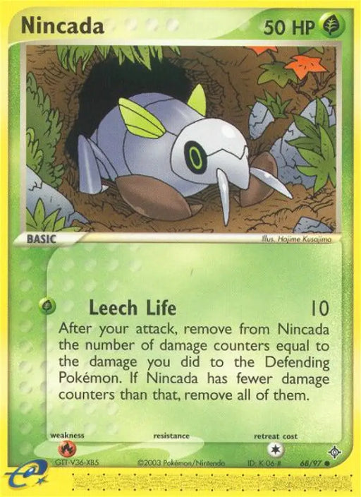 Nincada (68/97) [EX: Dragon] - Pokemon Single