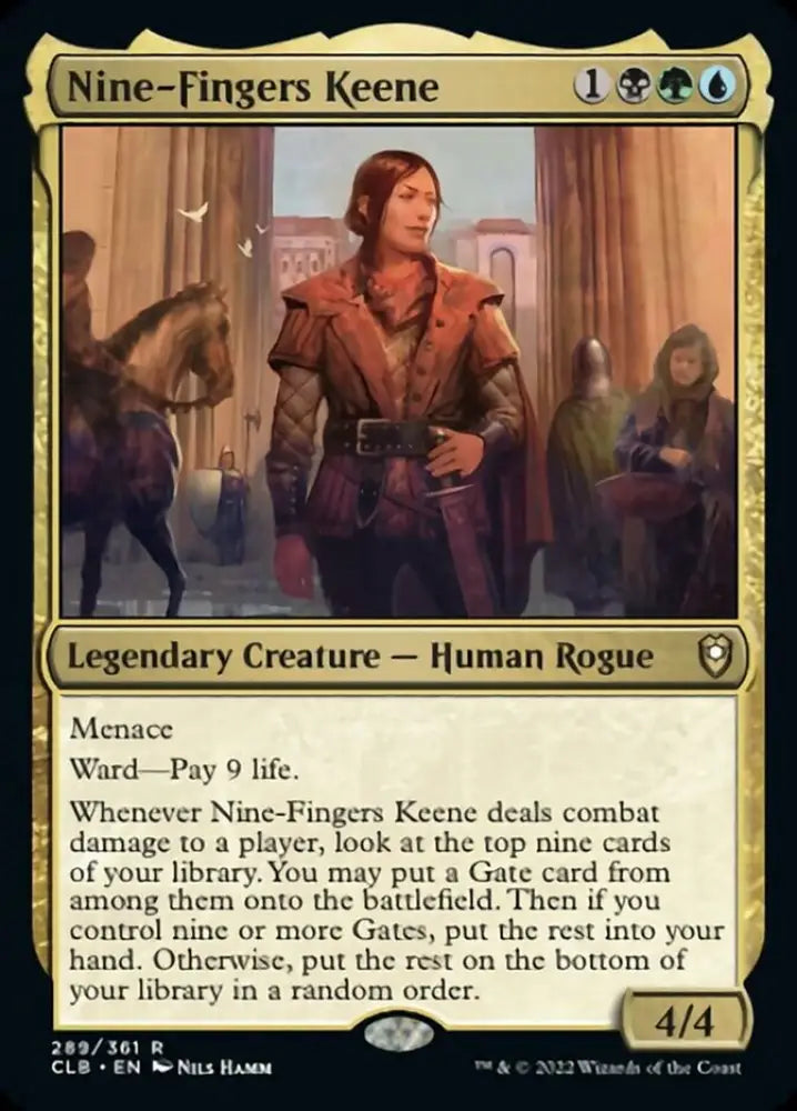 Nine-Fingers Keene [Commander Legends: Battle for Baldur’s Gate] - MTG Single