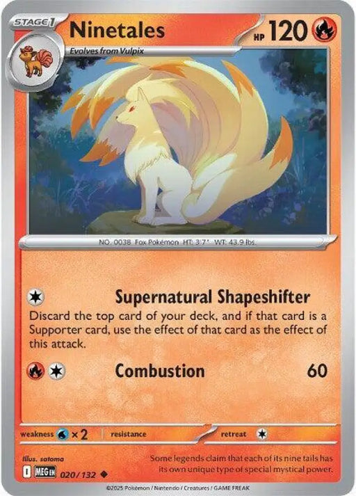 Ninetales (020/132) [ME01: Mega Evolution]