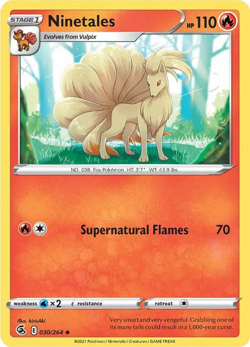 Ninetales (030/264) [Sword & Shield: Fusion Strike] - Pokemon Single